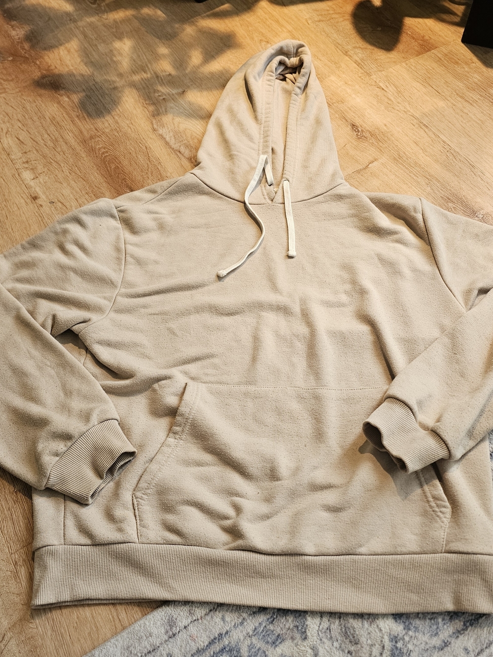 Forever 21 Men's Tan Hoodie Pullover Sweatshirt